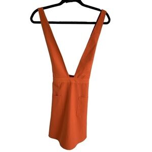 Sexy Low Cut Fashion Dress Lucid Pink Brand Size Medium Style D70870